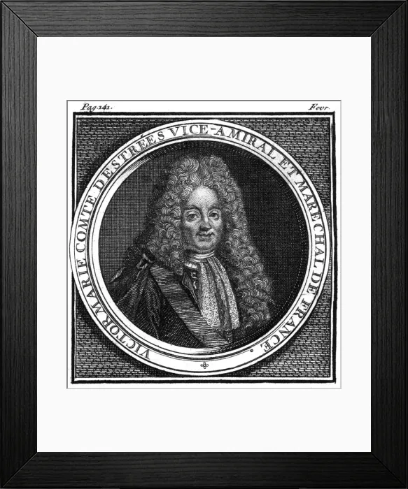 Framed Print : Victor-Marie D estrees Framed Print : Victor-Marie D estrees