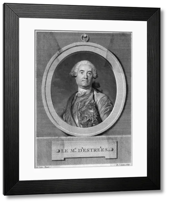 Framed Print : Louis Duc D estrees Framed Print : Louis Duc D estrees