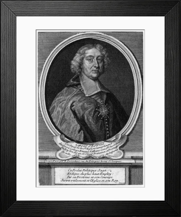 Framed Print : Cesar D estrees Framed Print : Cesar D estrees