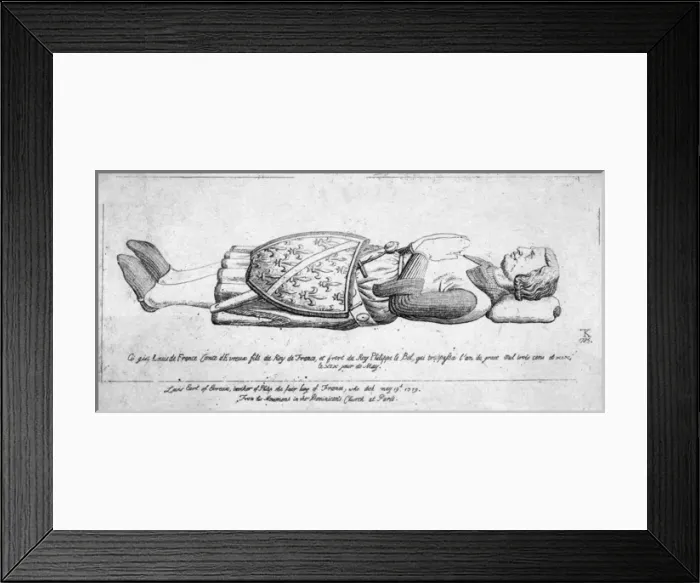 Framed Print : Louis Comte D evreux Framed Print : Louis Comte D evreux