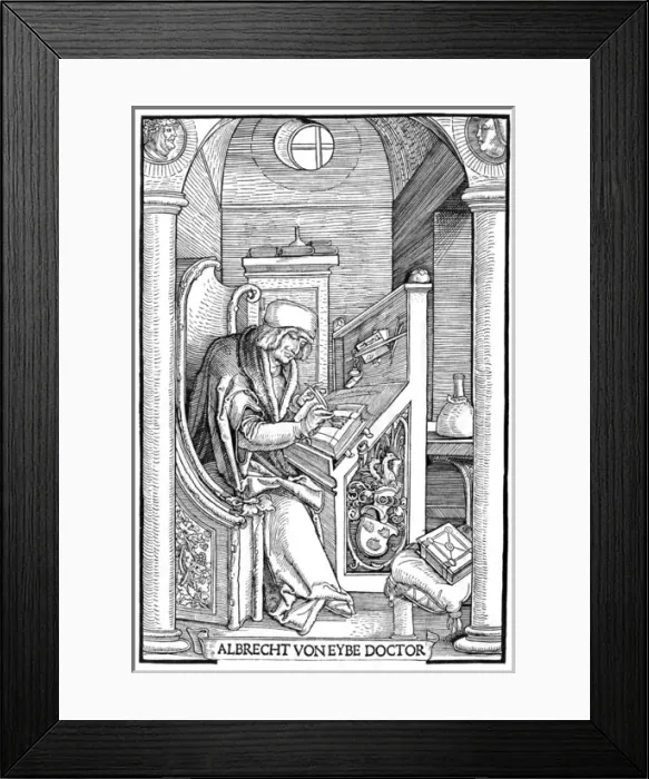 Framed Print : Albrecht Von Eyb Framed Print : Albrecht Von Eyb