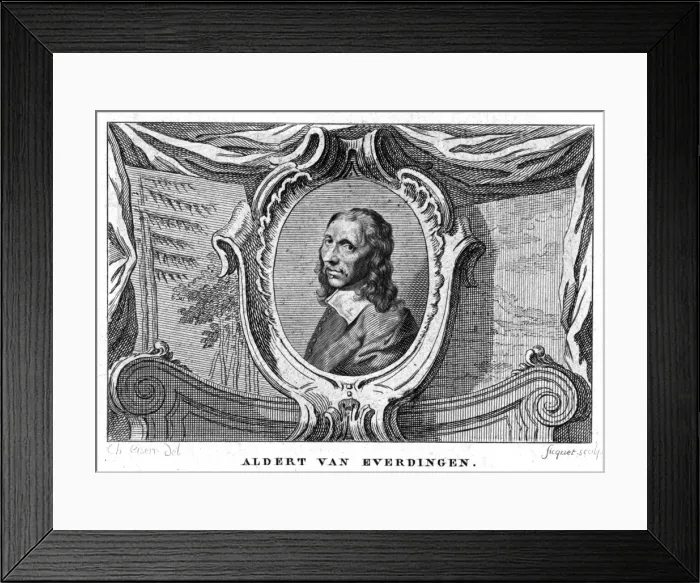 Framed Print : Allart Van Everdingen Framed Print : Allart Van Everdingen