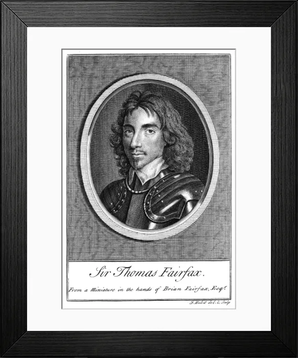 Framed Print : Thomas Lord Fairfax - 4 Framed Print : Thomas Lord Fairfax - 4