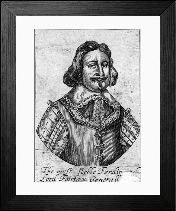 Framed Print : Ferdinando Baron Fairfax Framed Print : Ferdinando Baron Fairfax