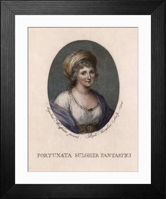 Framed Print : Fortunata Fantastici Framed Print : Fortunata Fantastici