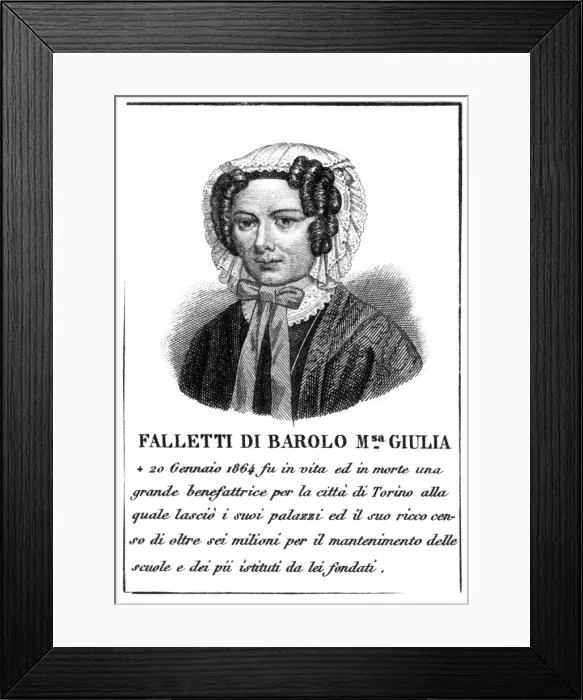 Framed Print : Giulia Marchesa Falletti Framed Print : Giulia Marchesa Falletti
