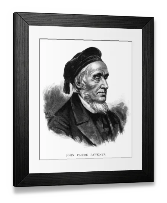 Framed Print : John Pascoe Fawkner Framed Print : John Pascoe Fawkner
