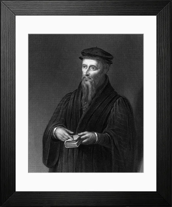 Framed Print : Guillaume Farel - 3 Framed Print : Guillaume Farel - 3