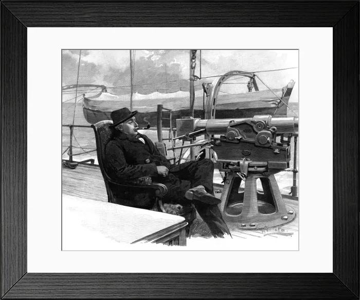 Framed Print : Felix Faure at Sea Framed Print : Felix Faure at Sea