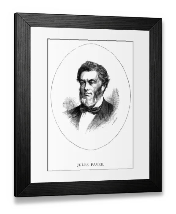 Framed Print : Jules Favre Framed Print : Jules Favre