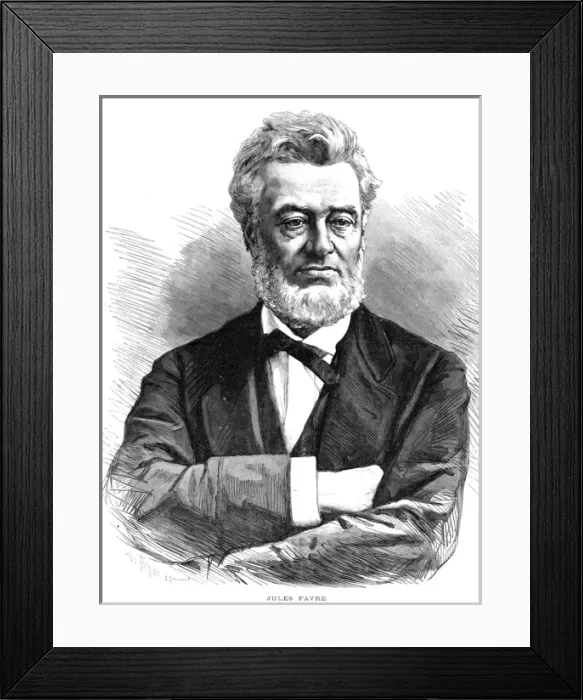 Framed Print : Jules Favre Framed Print : Jules Favre