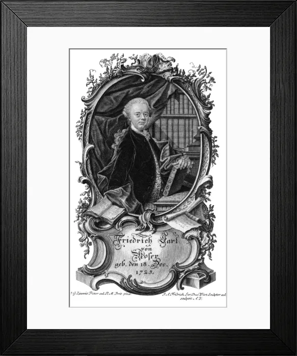 Framed Print : Fried. Karl Von Feofer Framed Print : Fried. Karl Von Feofer