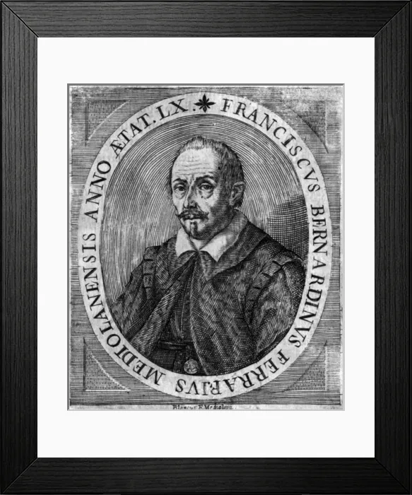 Framed Print : Franc. Bern. Ferrari Framed Print : Franc. Bern. Ferrari