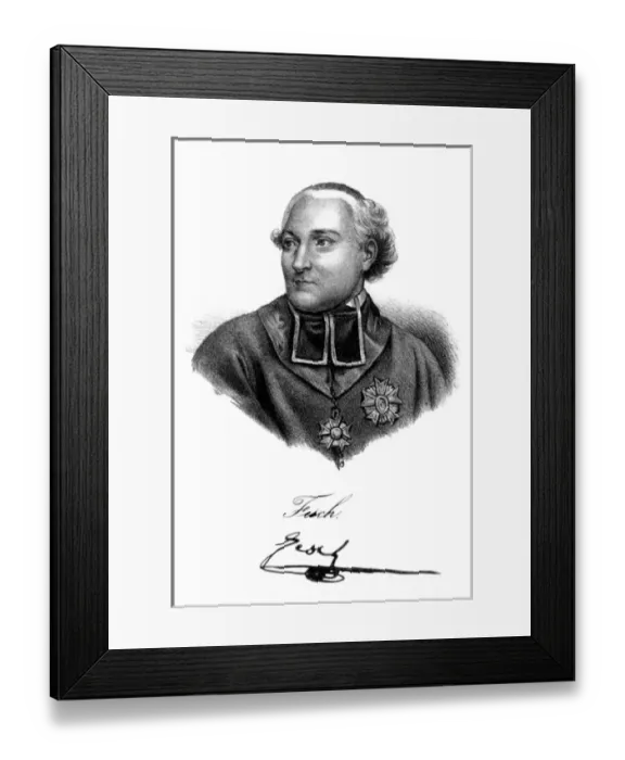 Framed Print : Joseph Fesch Framed Print : Joseph Fesch