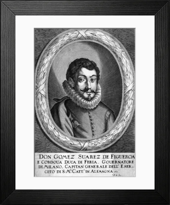 Framed Print : Gomez Suarez De Figueroa Framed Print : Gomez Suarez De Figueroa