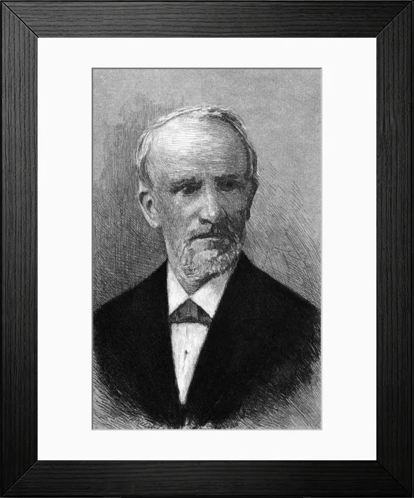 Framed Print : Johann Georg Fischer