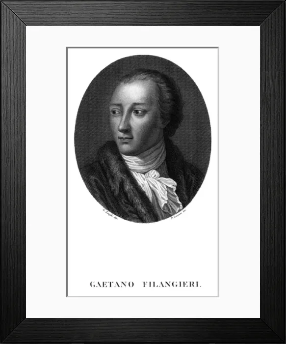 Framed Print : Gaetano Filangieri Framed Print : Gaetano Filangieri