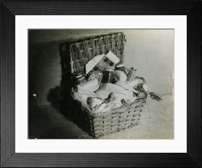 Framed Print : Christmas Hamper Framed Print : Christmas Hamper