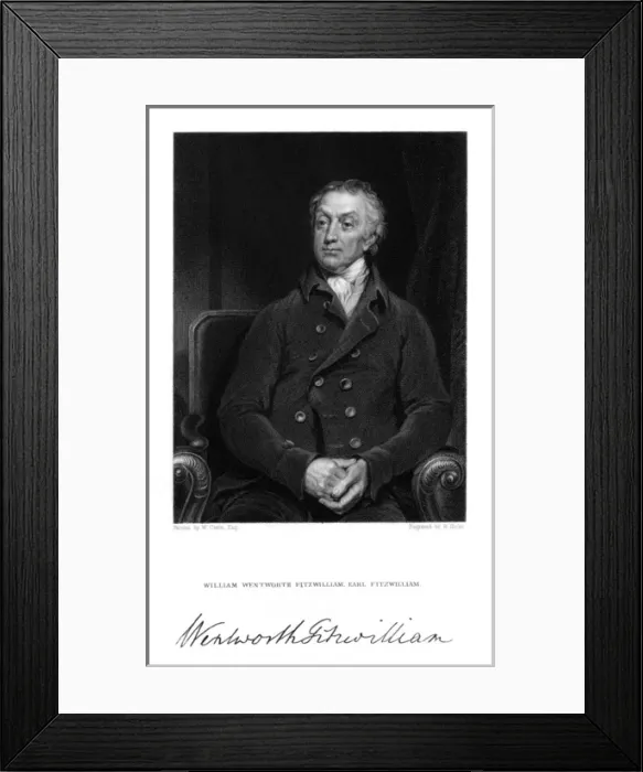 Framed Print : 4th Earl Fitzwilliam - 3 Framed Print : 4th Earl Fitzwilliam - 3