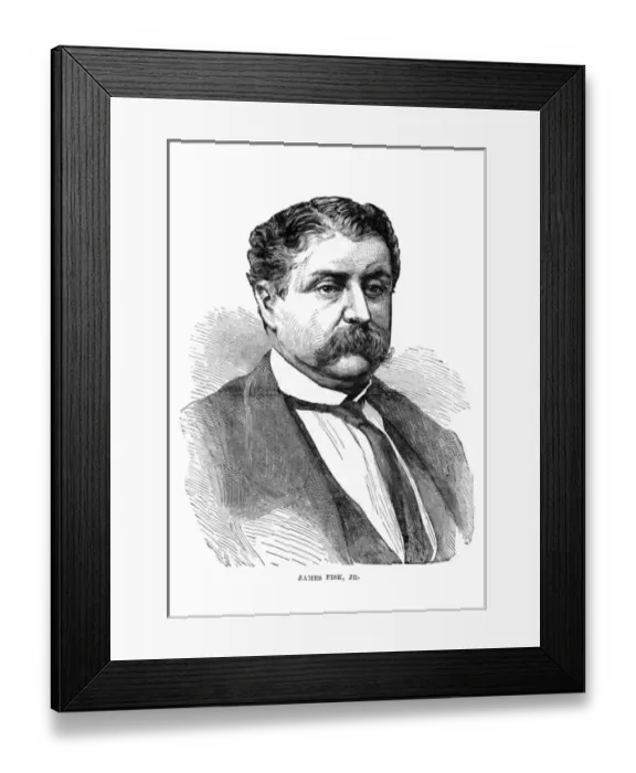 Framed Print : James Fisk Junior Framed Print : James Fisk Junior