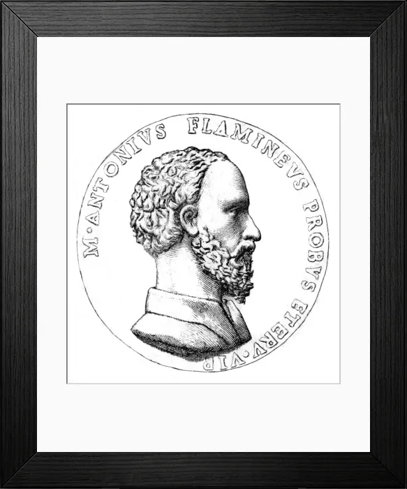 Framed Print : Marcantonio Flaminio 2 Framed Print : Marcantonio Flaminio 2