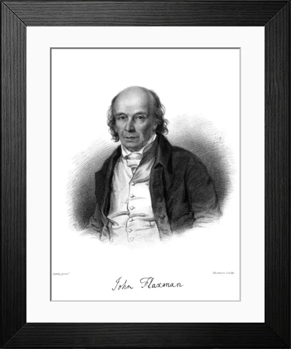 Framed Print : John Flaxman - 1 Framed Print : John Flaxman - 1