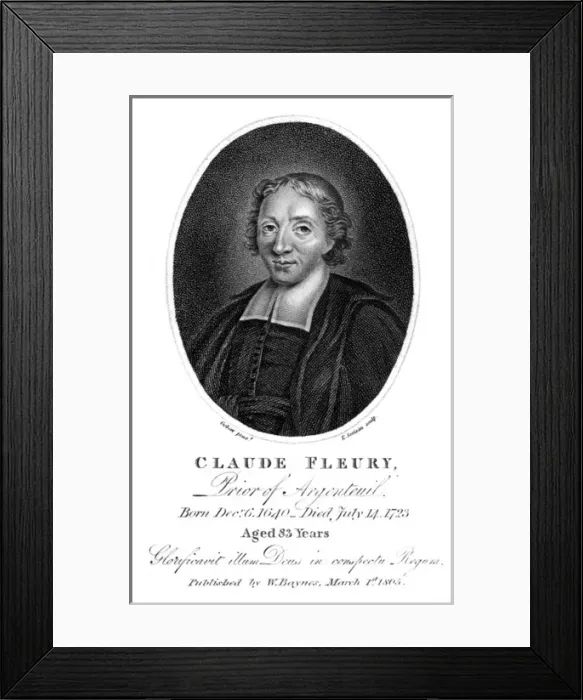 Framed Print : Claude Fleury - 2 Framed Print : Claude Fleury - 2