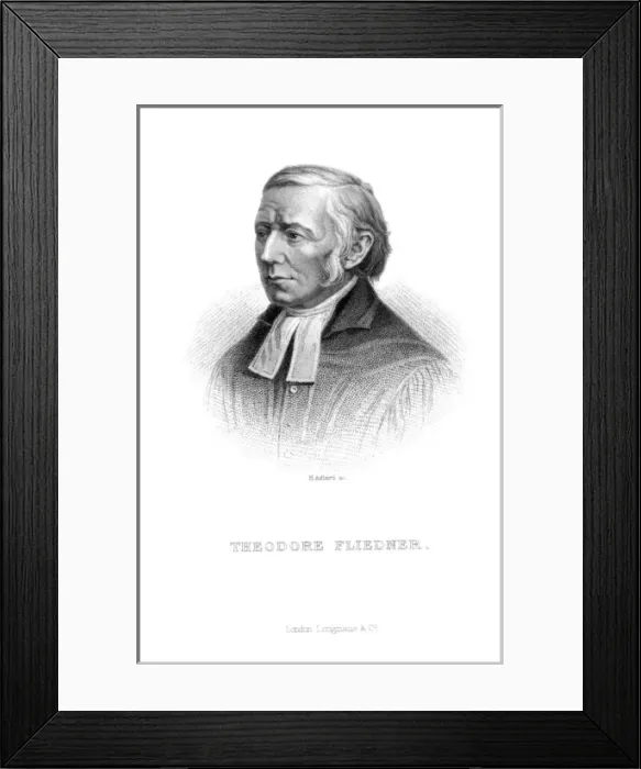 Framed Print : Theodore Fliedner