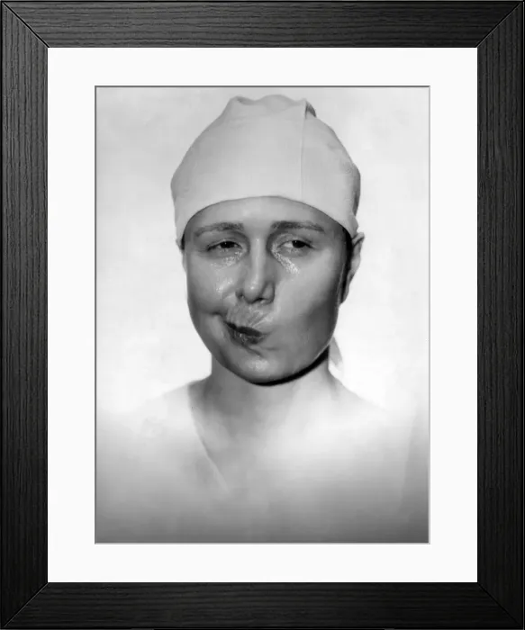 Framed Print : Facial Exercises Framed Print : Facial Exercises