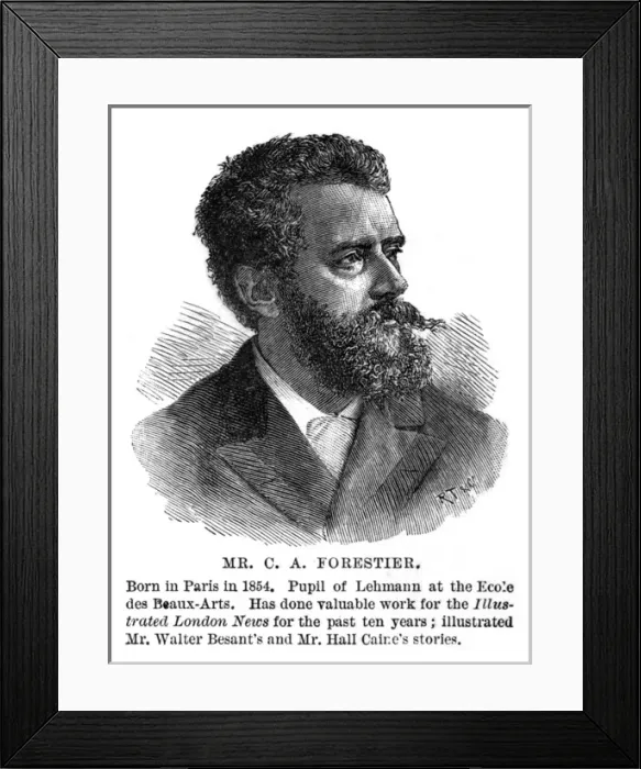 Framed Print : Amedee Forestier Framed Print : Amedee Forestier