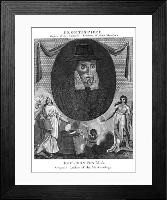 Framed Print : John Foxe - 3 Framed Print : John Foxe - 3