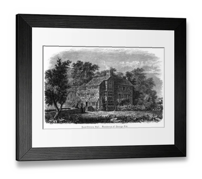 Framed Print : George Foxs Home Framed Print : George Foxs Home