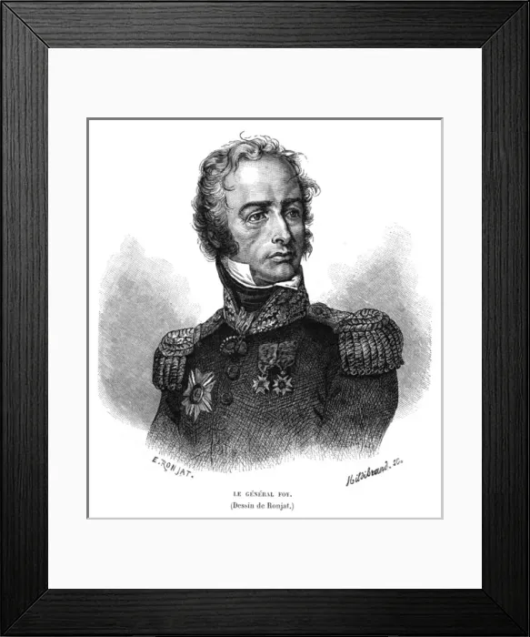 Framed Print : Maxim. Sebast. Foy - 1 Framed Print : Maxim. Sebast. Foy - 1
