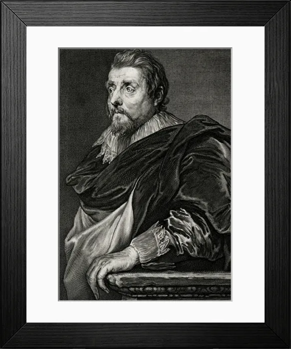 Framed Print : Franciscus Franck - 2 Framed Print : Franciscus Franck - 2