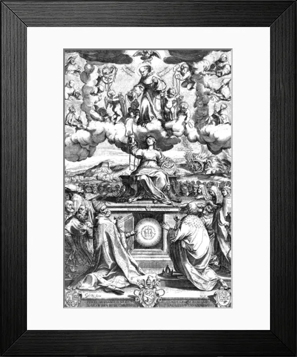 Framed Print : Francis Honoured by Pope Framed Print : Francis Honoured by Pope