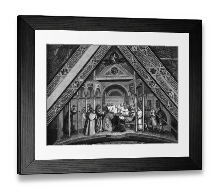 Framed Print : Francis of Assisi Buried Framed Print : Francis of Assisi Buried
