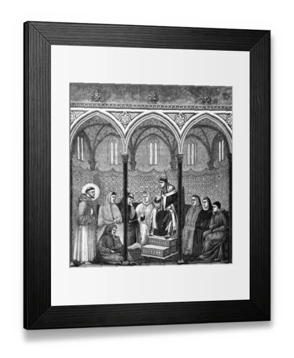 Framed Print : Francis and Innocent III Framed Print : Francis and Innocent III