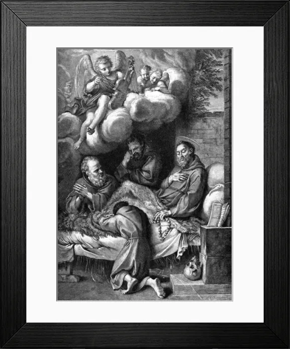 Framed Print : Francis of Assisi Music Framed Print : Francis of Assisi Music