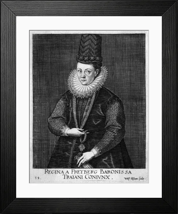 Framed Print : Regina Baroness Freiberg Framed Print : Regina Baroness Freiberg