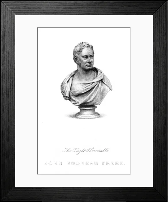 Framed Print : John Hookham Frere Framed Print : John Hookham Frere