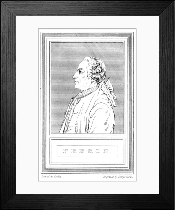 Framed Print : Elie Catherine Freron Framed Print : Elie Catherine Freron