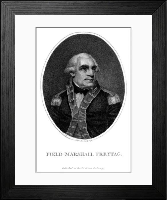 Framed Print : Heinrich Wilhelm Freytag Framed Print : Heinrich Wilhelm Freytag