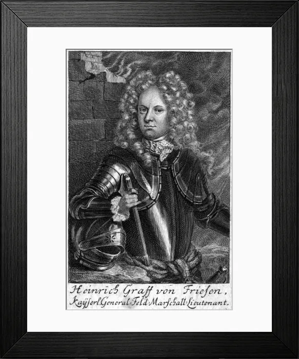 Framed Print : Heinrich Graf Friesen Framed Print : Heinrich Graf Friesen