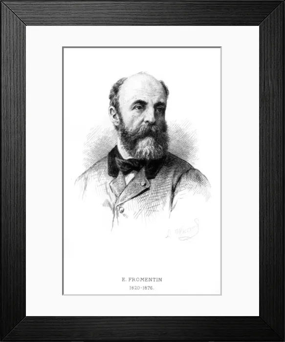 Framed Print : Eugene Fromentin Framed Print : Eugene Fromentin