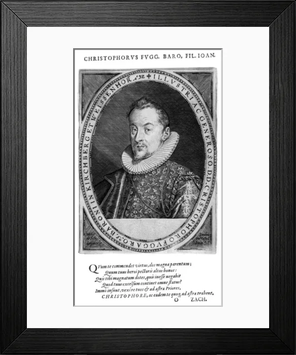 Framed Print : Christoph Fugger Framed Print : Christoph Fugger