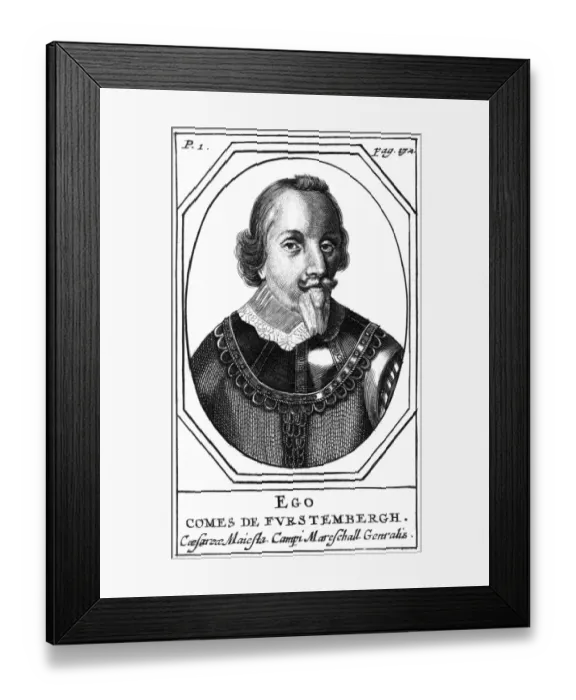Framed Print : Wil. Egon Furstenberg Framed Print : Wil. Egon Furstenberg