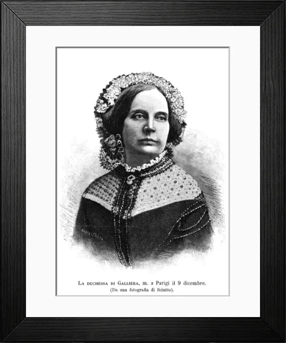 Framed Print : Duchessa Di Galliera Framed Print : Duchessa Di Galliera