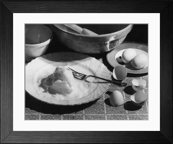 Framed Print : Making Meringues Framed Print : Making Meringues