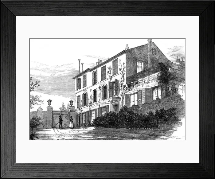 Framed Print : Gambetta Deathplace Framed Print : Gambetta Deathplace
