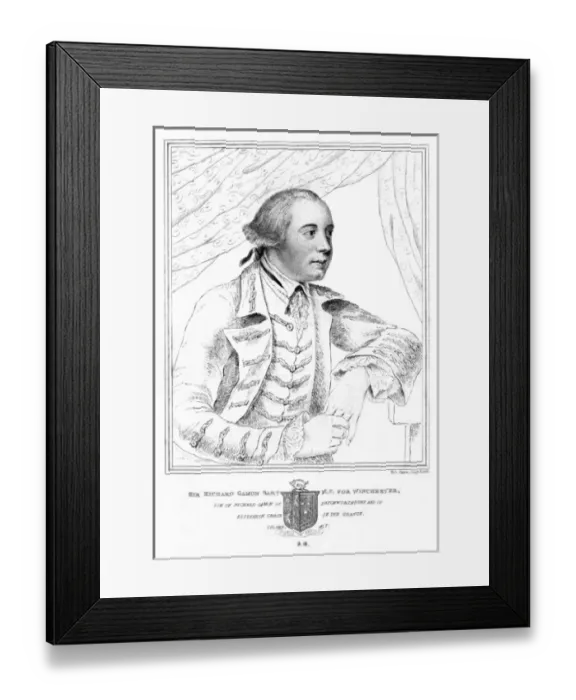 Framed Print : Sir Richard Gamon Framed Print : Sir Richard Gamon